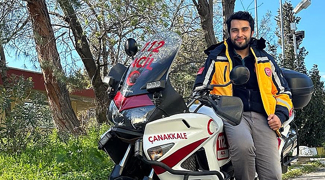 ÇANAKKALE'DE MOTORİZE 112 EKİPLERİ SAHADA