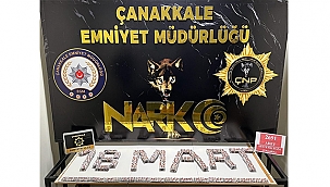 ÇANAKKALE'DE UYUŞTURUCU OPERASYONU