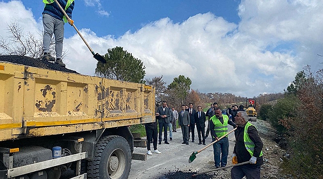 ÇANAKKALE İL ÖZEL İDARESİ ASFALT SEZONU AÇILIŞI YAPILDI