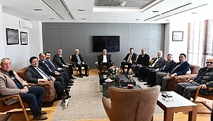 CHP GENEL BAŞKAN YARDIMCISI BAĞCIOĞLU'NDAN BAŞKAN GÖKHAN'A ZİYARET