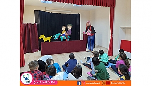 ÇOCUK KÜLTÜR EVİ "DÜNYA ÇOCUK VE GENÇLİK TİYATROSU GÜNÜ"NÜ KUTLADI