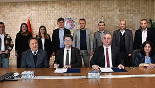 ÇOMÜ İLE GEYİKLİ BELEDİYESİ ARASINDA PROTOKOL İMZALANDI