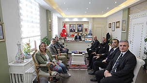 "DEPREME DİRENÇLİ OKULLAR" PROJESİ KAPSAMINDA VALİ AKTAŞ'A ZİYARET