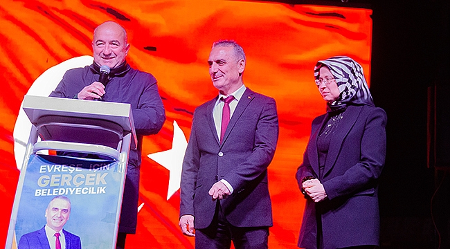"EVREŞE'DE BİR YILIN İÇİNDE DOĞAL GAZI YAKMAK BİZE NASİP OLACAK"