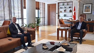 GÜNEŞHAN'DAN BAŞKAN GÖKHAN'A ZİYARET