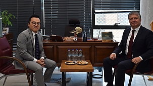 HİNDİSTAN BAŞKONSOLOSU'NDAN BELEDİYEMİZE ZİYARET