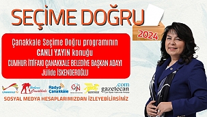 JÜLİDE İSKENDEOĞLU ÇANAKKALE MEDYA GRUBU'NA KONUK OLUYOR