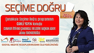 JÜLİDE İSKENDEOĞLU ÇANAKKALE MEDYA GRUBU'NA KONUK OLUYOR