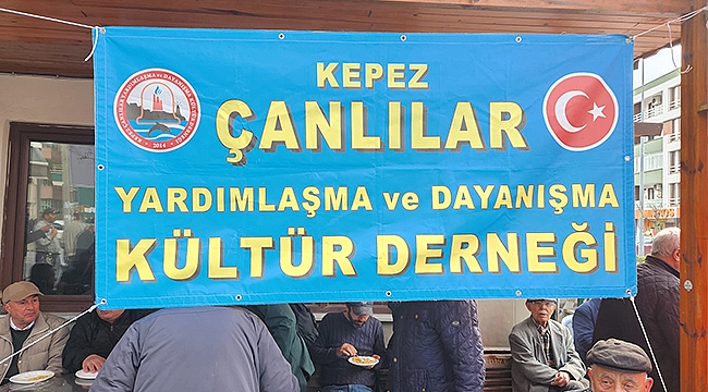 KEPEZ ÇANLILAR YARDIMLAŞMA VE DAYANIŞMA DERNEĞİ'NDEN MEVLİD
