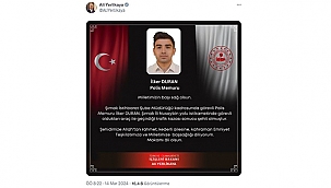 KORUMA EKİBİNİN KAZASINDA 1 POLİS DAHA ŞEHİT OLDU