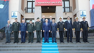 MİLLİ SAVUNMA BAKANI YAŞAR GÜLER, ÇANAKKALE VALİLİĞİNİ ZİYARET ETTİ