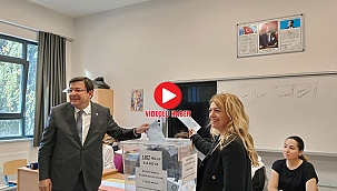 MUHARREM ERKEK VE AİLESİ OYLARINI KULLANDI