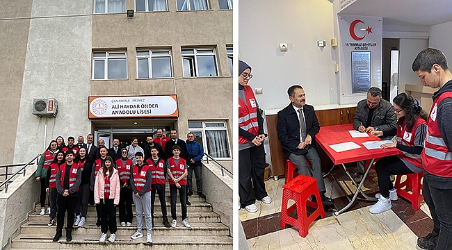 "OKULUMDA 'KAN'PANYA VAR "ETKİNLİĞİ GERÇEKLEŞTİRİLDİ