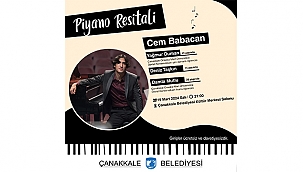 PİYANO RESİTALİNE DAVETLİSİNİZ