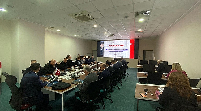 SEÇİM GÜVENLİĞİ TOPLANTISI YAPILDI