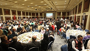 ŞEHİT AİLELERİMİZ İLE GAZİLERİMİZ VE AİLELERİ İFTARDA BİR ARAYA GELDİ