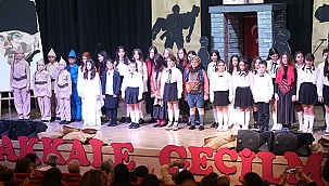 TED ÇANAKKALE KOLEJİ'NDE ÇANAKKALE RUHU