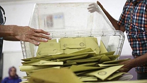 TÜRKİYE GENELİNDE SANDIKLAR KAPANDI, OY SAYIM İŞLEMİNE GEÇİLDİ