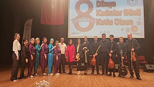 "TÜRKÜLERLE TARIM NAĞMELERLE KADIN"