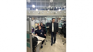 VALİ AKTAŞ DEPREM SONRASI AFAD VE 112 EKİPLERİYLE BİR ARAYA GELDİ