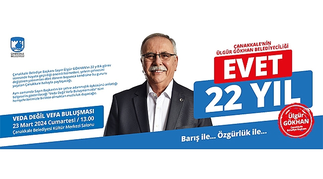 VEDA DEĞİL VEFA BULUŞMASI