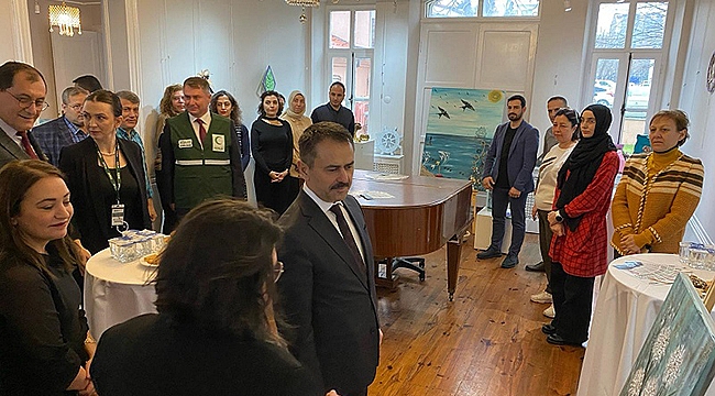 YEŞİLAY DANIŞMANLIK MERKEZİ ATÖLYE SERGİSİ AÇILDI