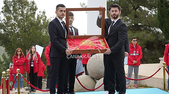 57'NCİ ALAY SANCAĞI DEVİR TESLİM TÖRENİ YAPILDI