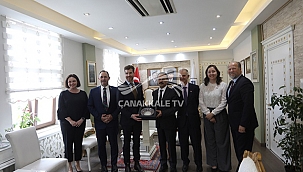 AVUSTRALYA VE YENİ ZELANDA HEYETLERİNDEN VALİ AKTAŞ'A ZİYARET