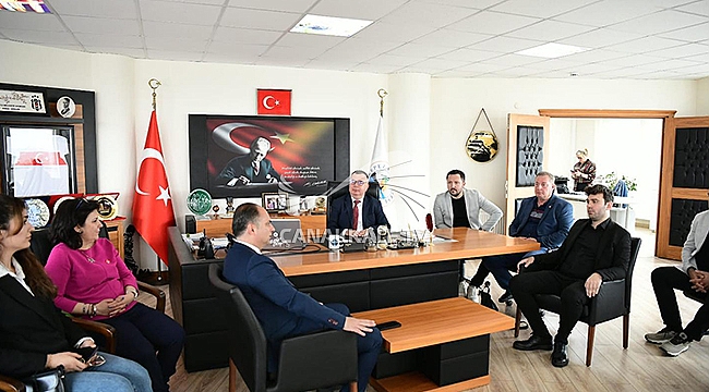 BAŞKAN ARSLAN'A TEBRİK ZİYARETİ