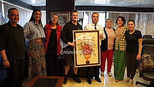 BAŞKAN ARSLAN'A TEŞEKKÜR ZİYARETİ