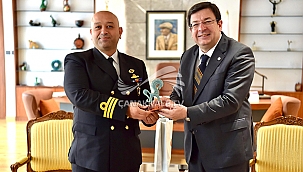 BAŞKAN ERKEK, 23 NİSAN KAPSAMINDA KONUKLARINI AĞIRLADI