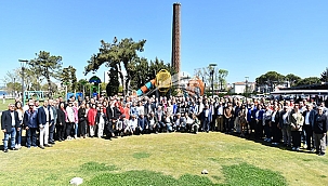 BAŞKAN ERKEK, BAYRAMLAŞMA TÖRENLERİNE KATILDI