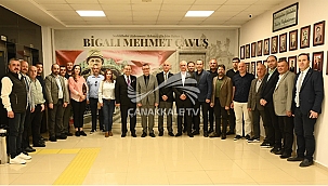 BİGA TSO'DAN BAŞKAN ŞEN'E ZİYARET