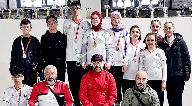 ÇAN'I BAŞARI İLE TEMSİL ETTİLER 