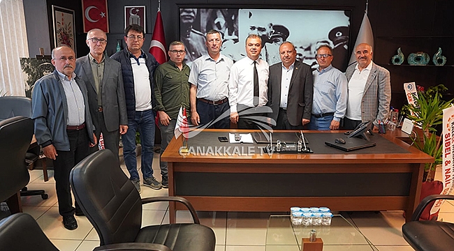 ÇAN ZİRAAT ODASI'NDAN BAŞKAN ARSLAN'A ZİYARET