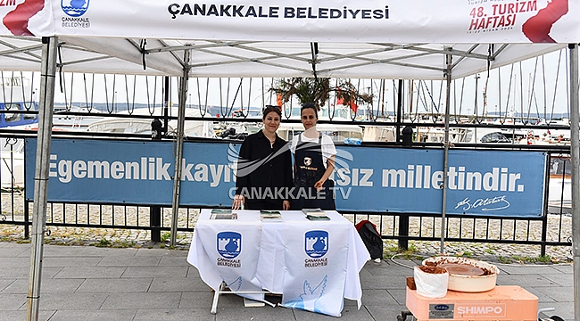 ÇANAKKALE BELEDİYESİ STANDI BÜYÜK İLGİ GÖRDÜ