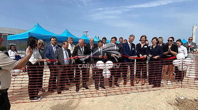 ÇANAKKALE DOKU KÜLTÜRÜ VE FİDESİ ÜRETİM TESİSİNİN TEMELİ TÖRENLE ATILDI