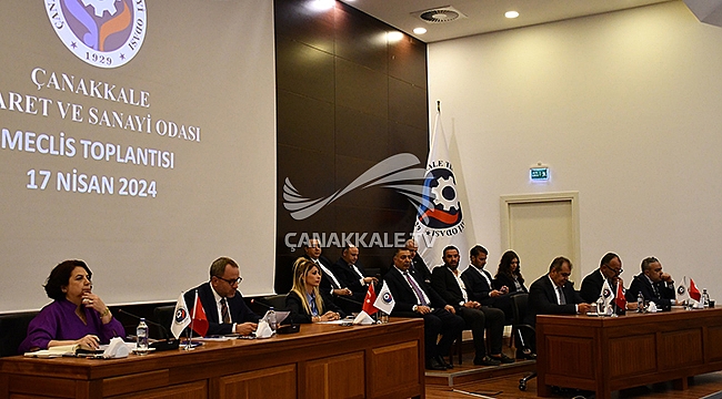 ÇTSO NİSAN AYI OLAĞAN MECLİS TOPLANTISI YAPILDI