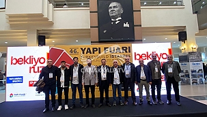 ÇTSO ÜYELERİ 46.TURKEYBUILD İSTANBUL YAPI FUARINI ZİYARET ETTİ