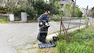 DARDANOS'TA BAHAR TEMİZLİĞİ
