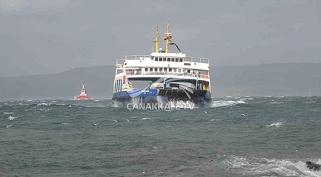 GÖKÇEADA'YA 2 SEFER İPTAL