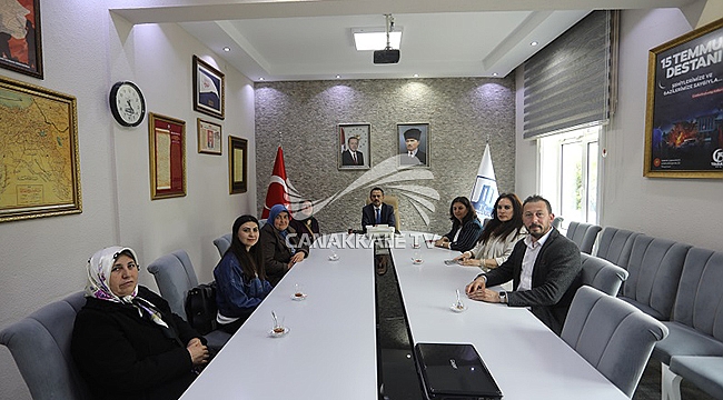 KADIN EMEĞİ VE TARIMSAL KALKINMA KOOPERATİFİNDEN VALİ AKTAŞ'A ZİYARET