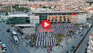 KADİR GECESİ'NDE BİNLERCE KENTLİ İFTARDA BİR ARAYA GELDİ