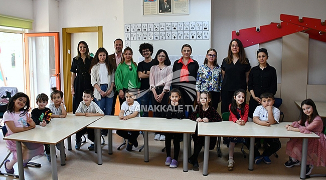 KREŞ VE ANAOKULU ÇOCUKLARI JAPONCA ÖĞRENİYOR