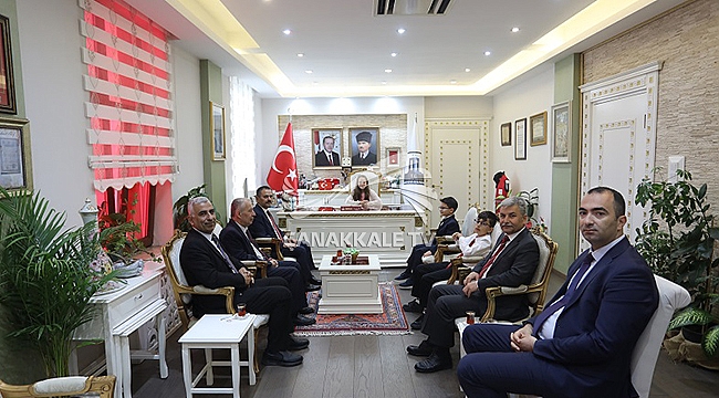 ÖĞRENCİLERDEN VALİ AKTAŞ'A ZİYARET