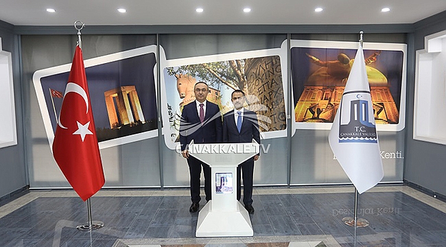 TEKİRDAĞ VALİSİ SOYTÜRK, VALİ AKTAŞ'I ZİYARET ETTİ
