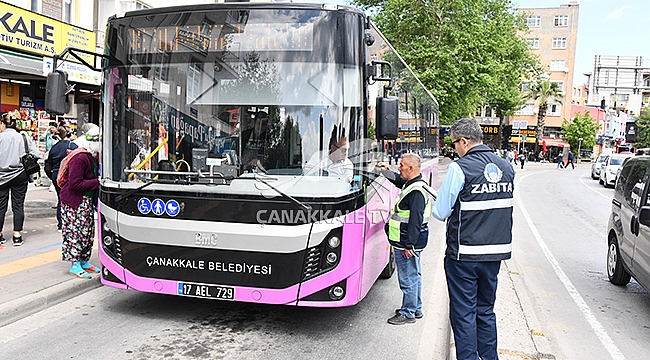 ULAŞIM HİZMETLERİNE YÖNELİK DENETİMLER SÜRÜYOR