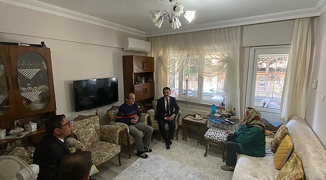 "VATANDAŞLARIMIZI EVLERİNDE ZİYARET EDEREK YANLARINDA OLMAYA DEVAM EDİYORUZ"