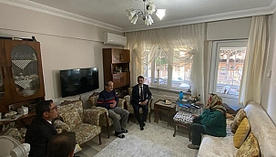 "VATANDAŞLARIMIZI EVLERİNDE ZİYARET EDEREK YANLARINDA OLMAYA DEVAM EDİYORUZ"