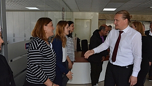 YENİ BAŞKAN PERSONEL İLE TANIŞTI